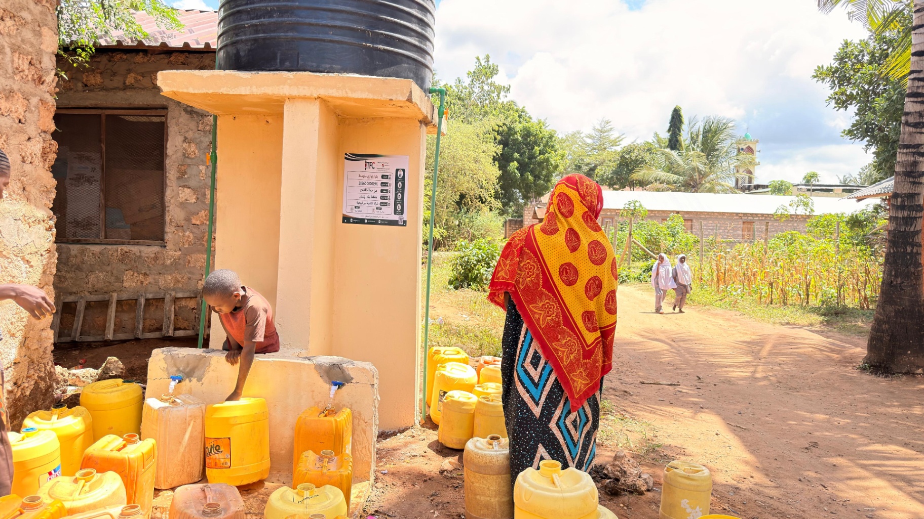 Borehole in Ngerenye village, Kilifi County